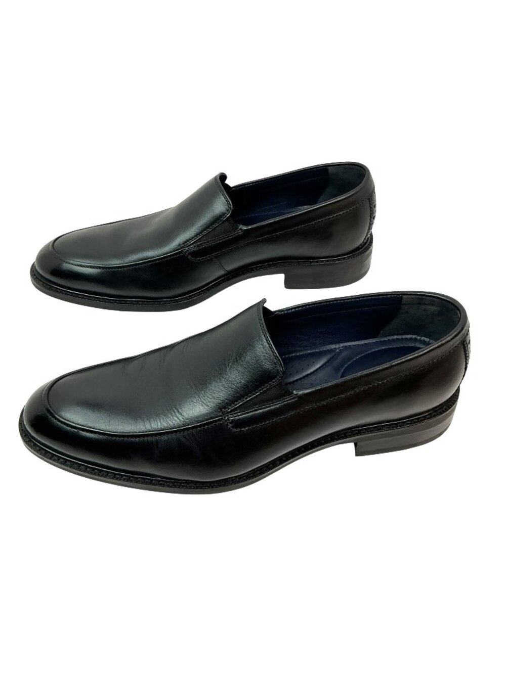 Cole Haan Buckland Venetian Loafer Leather Slip-On Dress Shoes Mens 9 M Black C2